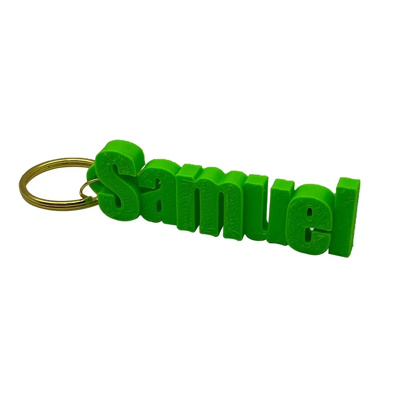 2025Versatile POD customized acrylic keychain 3D printed backpack pendant personalized name birthday gift