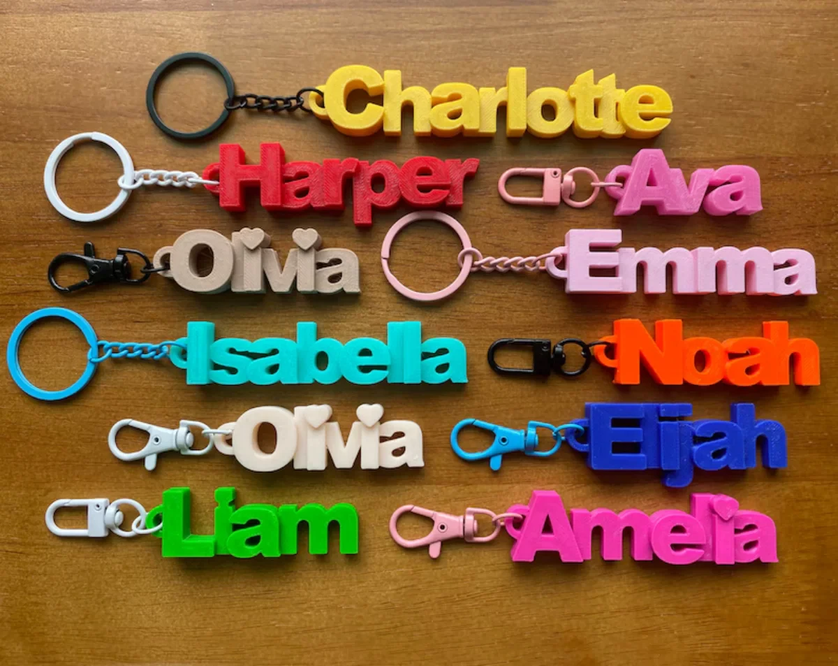 Custom Name Acrylic Keychain Personalized Backpack Lunch Box Tag Purse Birthday Party Wedding Pavor Anniversary Gift