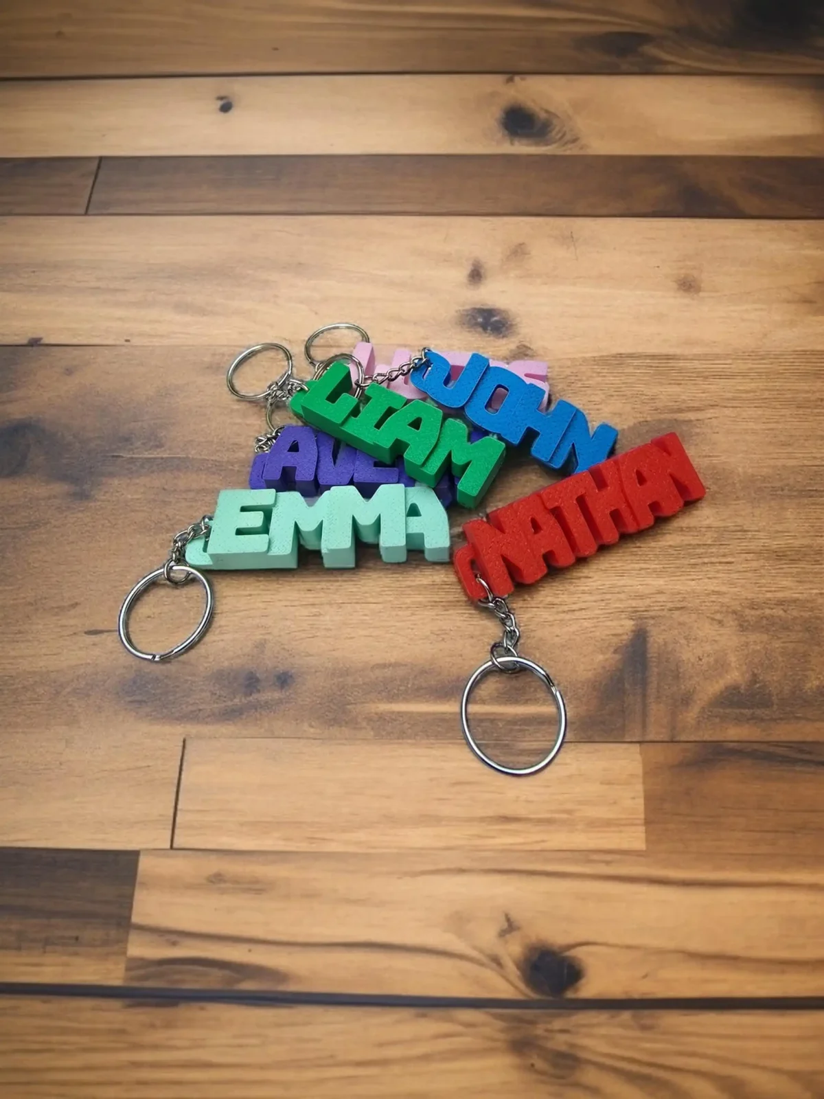 2025Versatile POD customized acrylic keychain 3D printed backpack pendant personalized name birthday gift
